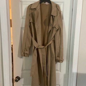 Tan Trench Jacket